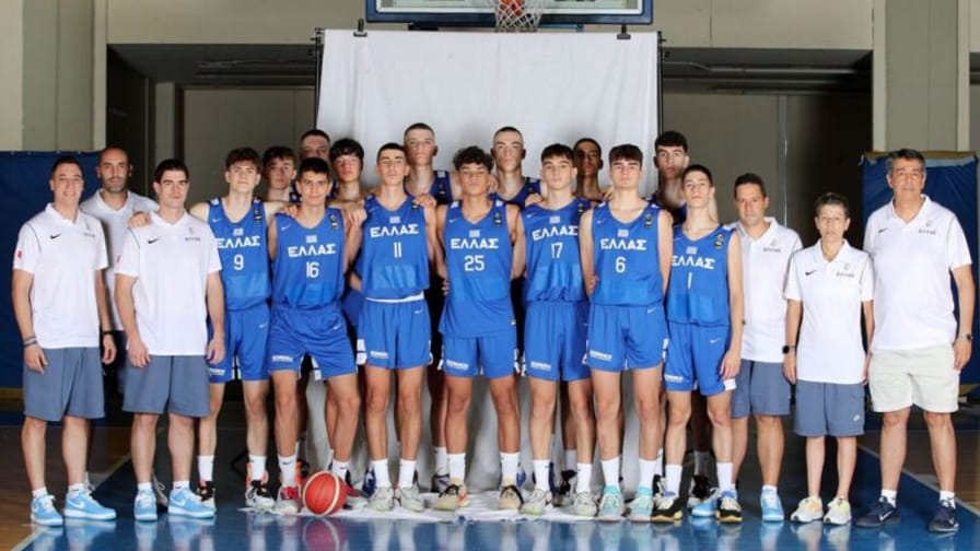 Η αποστολή της Εθνικής Παίδων για το Eurobasket: Μέσα Σκληρός και Στέβοβιτς