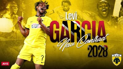 Levi Garcia renewal AEK