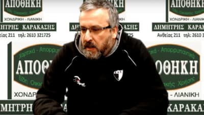 O Λάμπρος Φραγκισκάτος στο ST: ”Σημαντική η νίκη επί του Κεραυνού, επενδύουμε σε παιδιά της Ακαδημίας”
