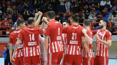 Βόλει Ανδρών: Κυπελλούχος Ελλάδος ο Ολυμπιακός