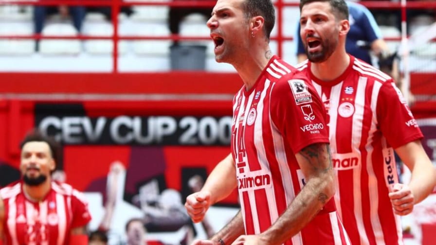 Ολυμπιακός: Πέρασε τον ΠΑΟΚ με 3-1, στον τελικό απόψε με Μίλωνα