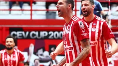 Ολυμπιακός: Πέρασε τον ΠΑΟΚ με 3-1, στον τελικό απόψε με Μίλωνα