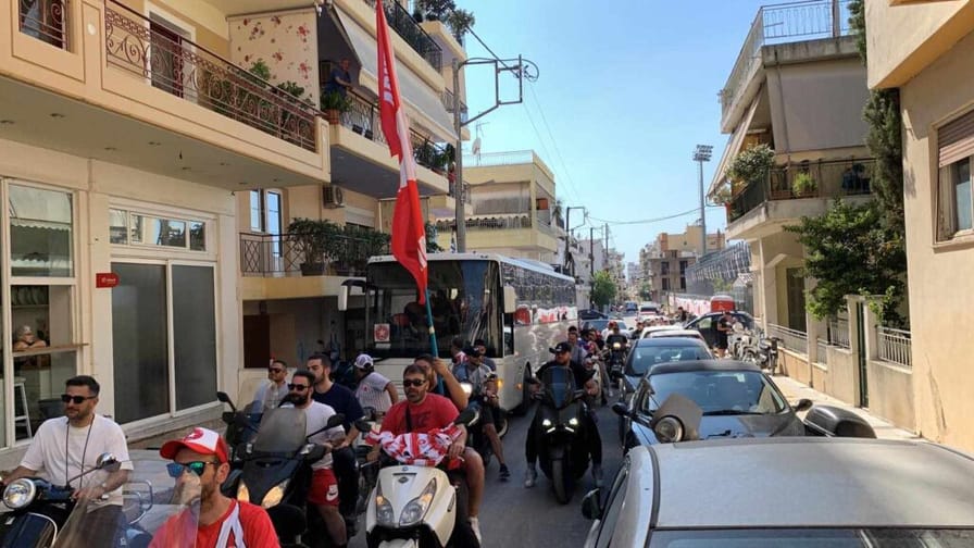«Ντόπες» από τον κόσμο του Άρη Πατρών στην ομάδα πριν τον μεγάλο τελικό! (Φωτορεπορτάζ)