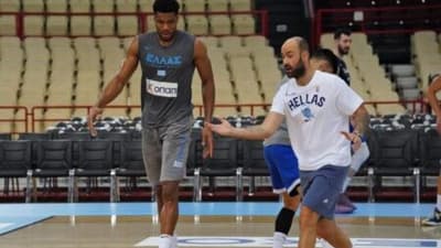 «Μέσα» ο Γιάννης για Μπαχάμες – Παρόντες στην προπόνηση Διαμαντίδης και Παπαλουκάς!