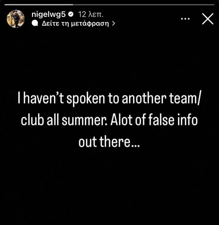 Williams-Goss story