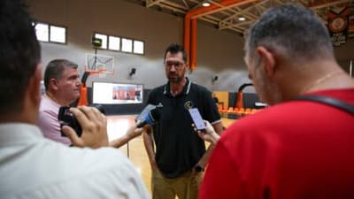 Θανάσης Σουφλιάς: “Πάντα προτεραιότητα μας το ‘ΝΟΥΣ’, θέλουμε να παίξουμε όμορφο μπάσκετ”