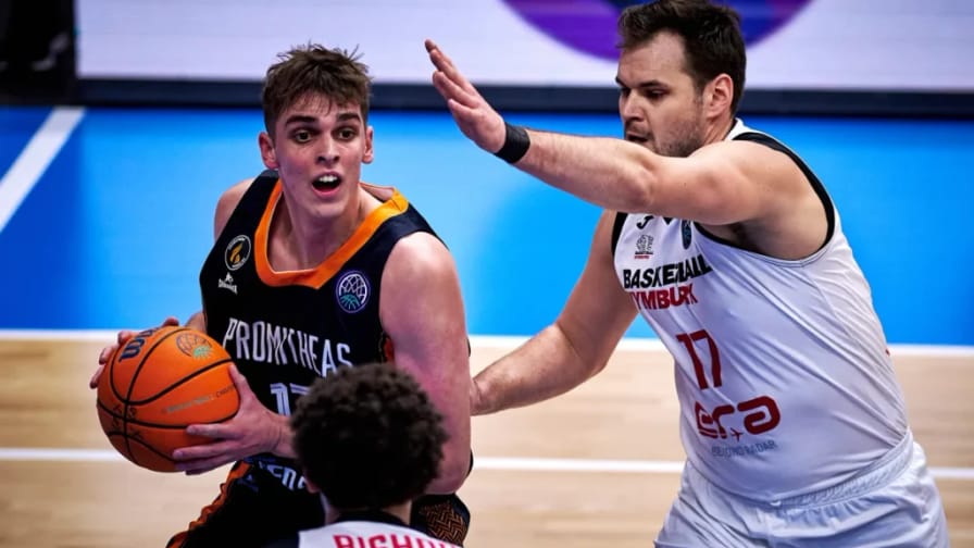 Ο 18χρονος Γρηγόρης Πρέκας, starter στην θριαμβευτική πρόκριση επί της Νίμπουργκ