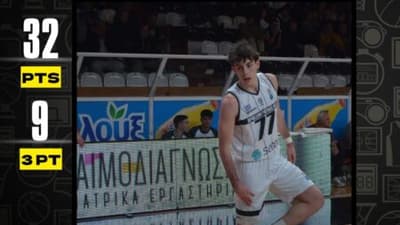 Ο MVP της 12ης αγωνιστικής της A1 ΕΣΚΑ-Η