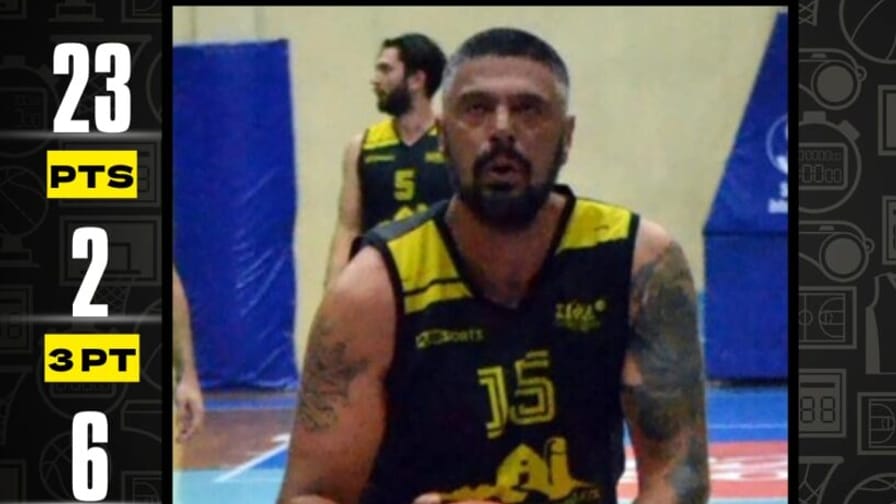 Α1 ΕΣΚΑ-Η: Ο Θανάσης Νικολόπουλος MVP by Sportstherapy για την 13η αγωνιστική