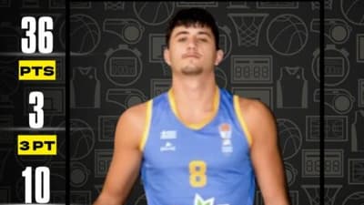 A1 EΣΚΑ-Η: MVP by Sportstherapy της 15ης αγωνιστικής ο ασταμάτητος Διονύσης Ρουμελιώτης