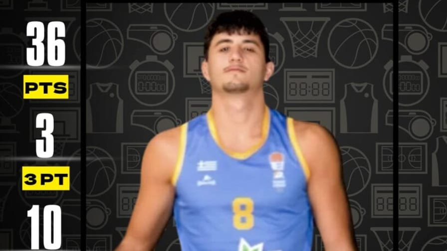 A1 EΣΚΑ-Η: MVP by Sportstherapy της 15ης αγωνιστικής ο ασταμάτητος Διονύσης Ρουμελιώτης