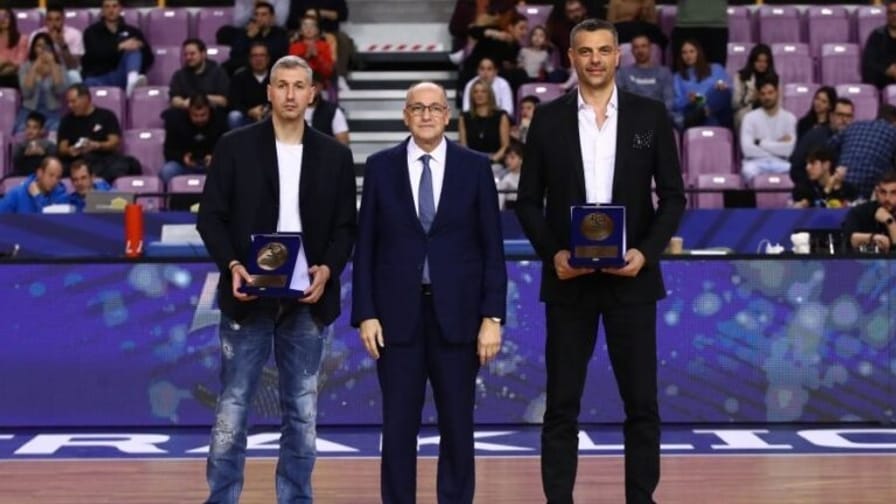 Βραβεύτηκαν από την ΕΟΚ οι Δημήτρης Διαμαντίδης και Κώστας Τσαρτσαρής