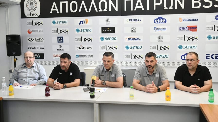 Απόλλων Πατρών: Η παρουσίαση της επόμενης μέρας των ”μελανόλευκων”