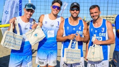 Beach Volley: Δεύτερες οι Εθνικές ανδρών, πρώτη η Ολλανδία