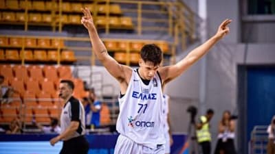 Mπαζίνας: ”Από τις πιο χαρούμενες μέρες της ζωής μου η κλήση στην Εθνική, ο Προμηθέας δίνει μοναδικές ευκαιρίες με το πρόγραμμα ΝΟΥΣ”