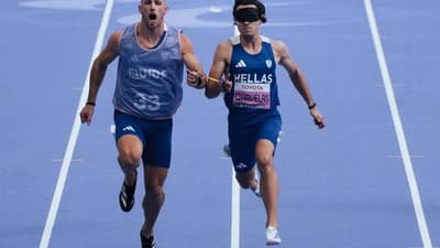 Συγκλονιστικός ο Νάσος Γκαβέλας, χρυσός στα 100 μέτρα στο Παρίσι!